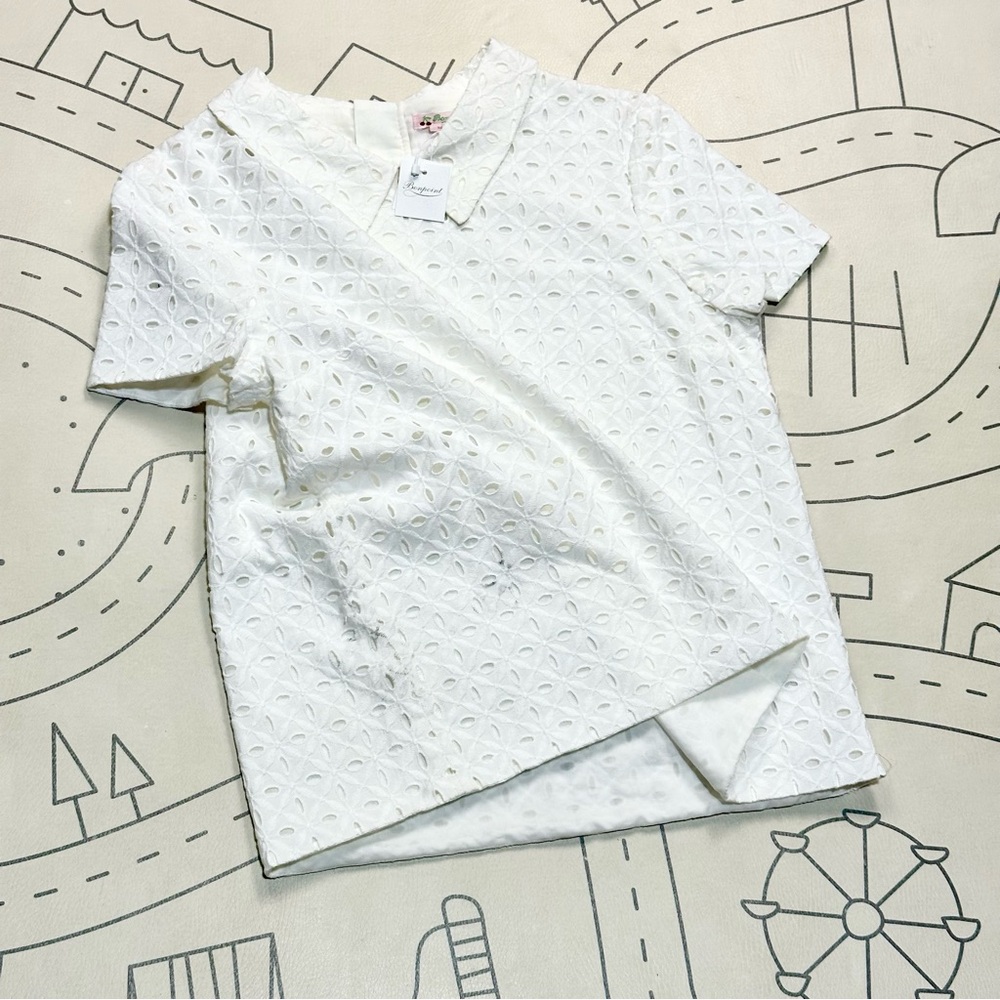 Bonpoint Off-White Coquet Blouse - Picture 5 of 11